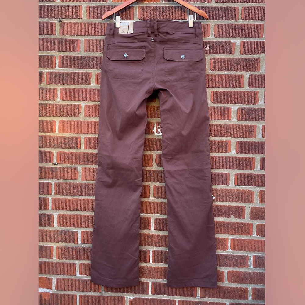 🆕 Prana Halle Hiking Casual Pants Roll Up Cocoa - Picture 3 of 14